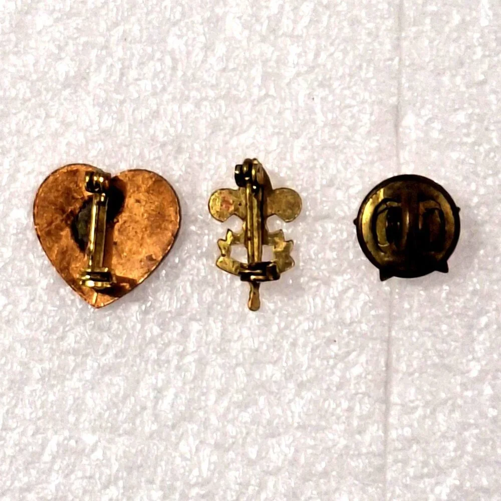 Vintage Boy Scouts Of America Parent Pin‎ Lot of 3